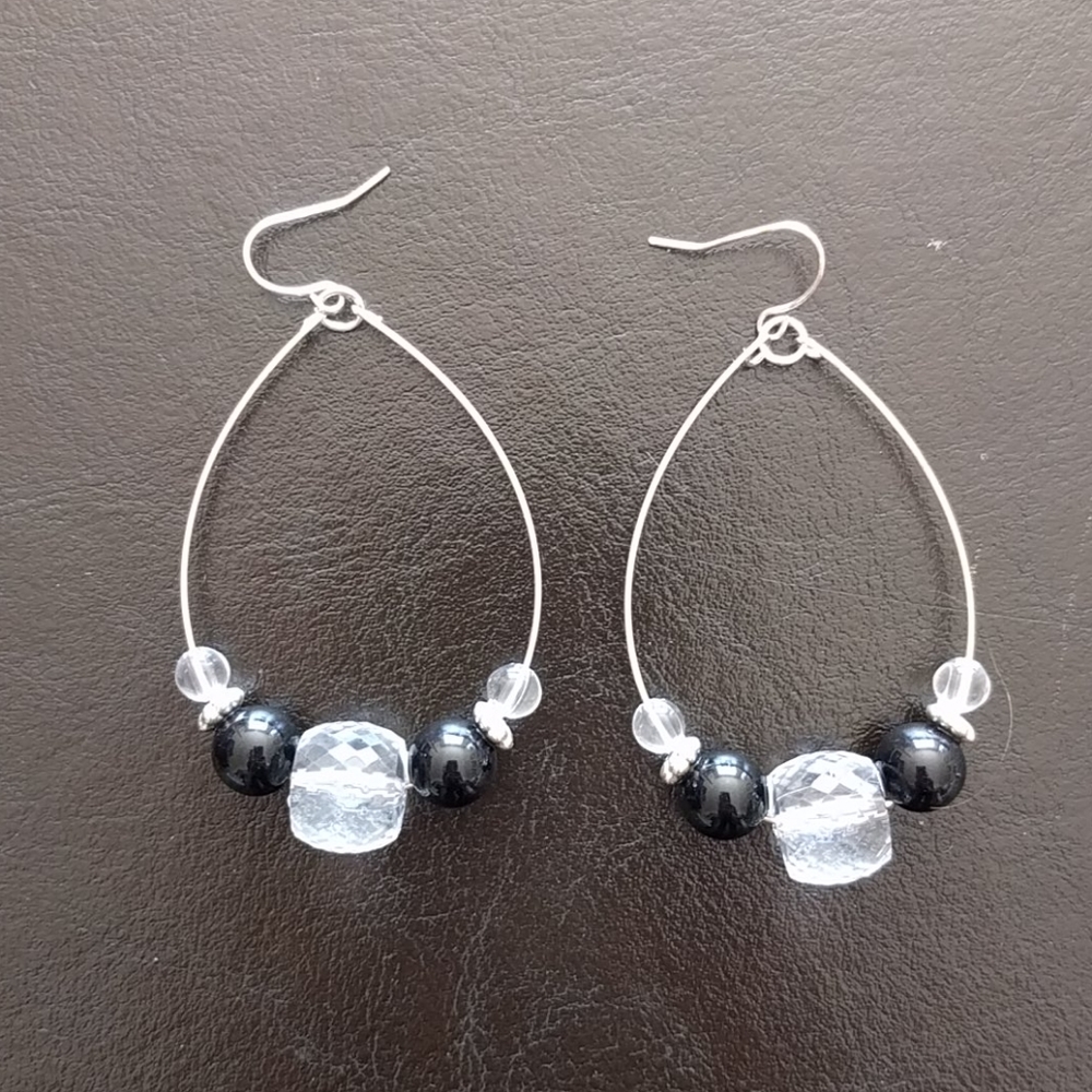Beaded Statement Earrings Wet Seal
